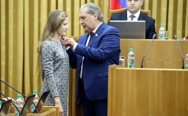 Алексей Александров принял участие в заседании сессии Законодательного Собрания Калужской области