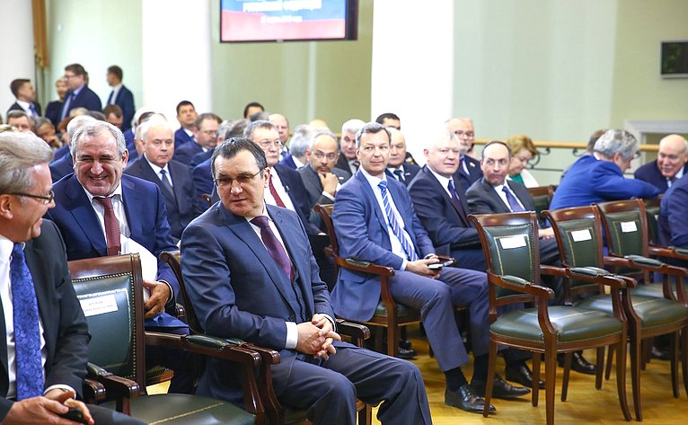 Встреча Президента России с членами Совета законодателей при Федеральном Собрании РФ