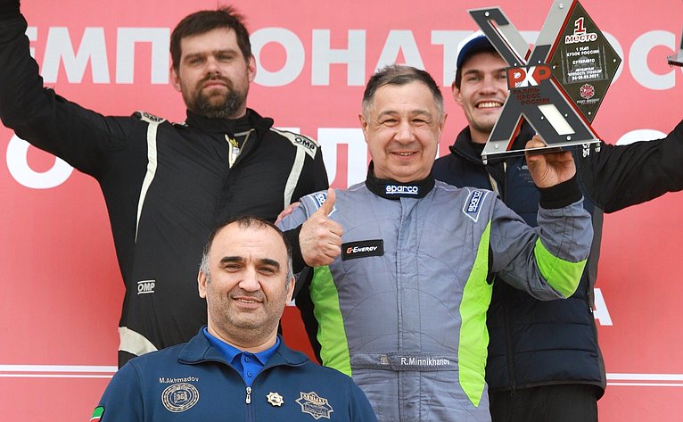 Мохмад Ахмадов принял участие в проведении Чемпионата России по ралли-кроссу