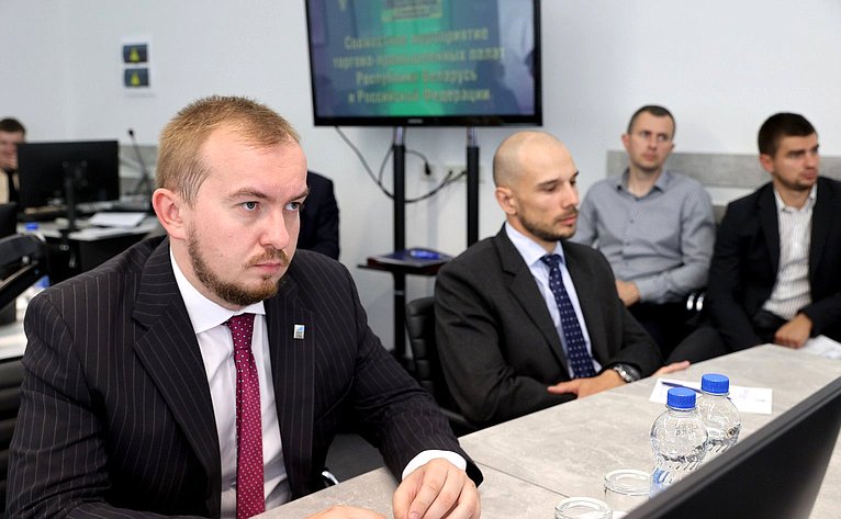 Константин Долгов принял участие в совместном мероприятии торгово-промышленных палат Республики Беларусь и Российской Федерации (фото БЕЛТА)