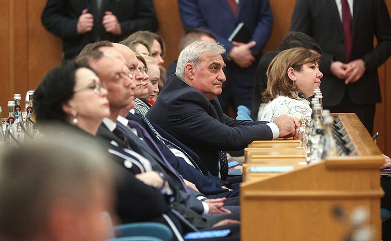 Председатель Совета Федерации Валентина Матвиенко выступила в Счетной палате (СП) РФ