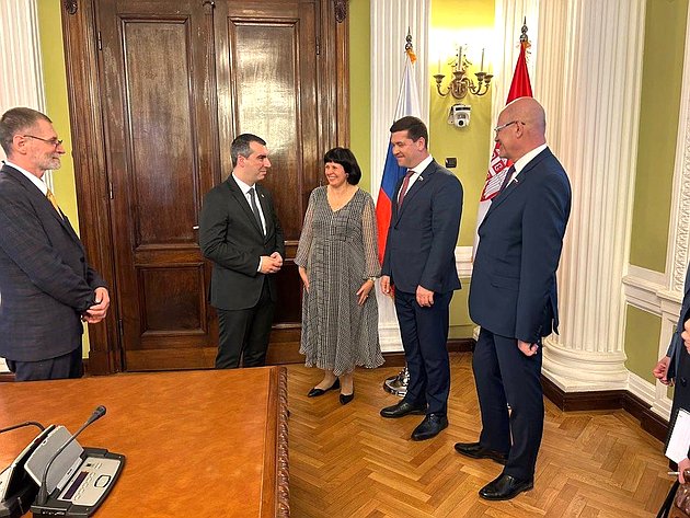 Делегация группы по сотрудничеству Совета Федерации с Народной скупщиной Республики Сербии посетила Белград с рабочим визитом