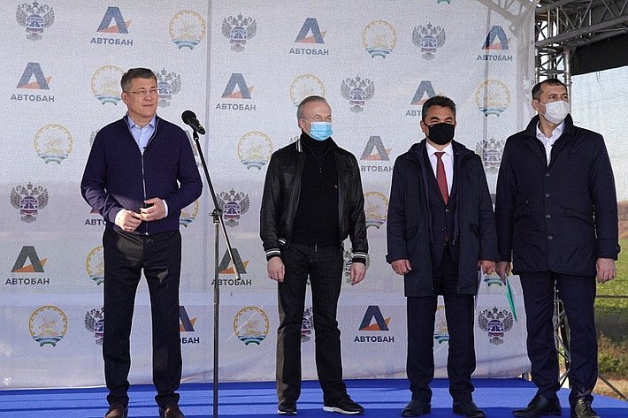 Ирек Ялалов принял участие в открытии нового участка автомагистрали «Урал»
