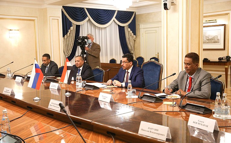 Григорий Карасин встретился с Министром иностранных дел и по делам соотечественников за рубежом Йеменской Республики