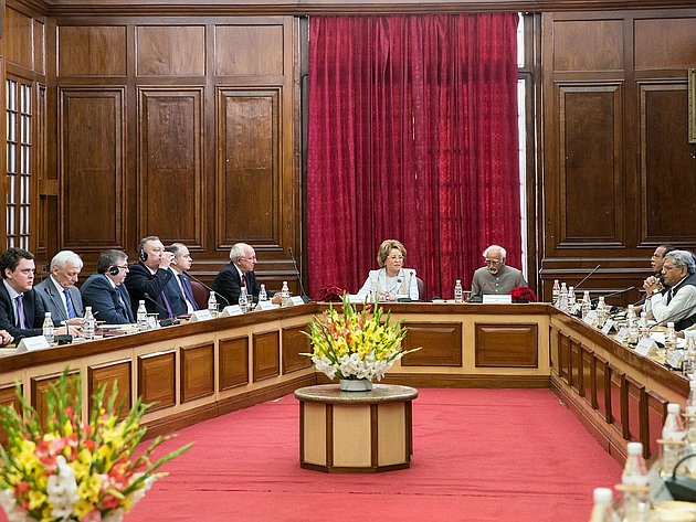 Официальный визит делегации Совета Федерации  в Республику Индию