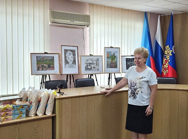 Ольга Бас посетила город Ровеньки Луганской Народной Республики