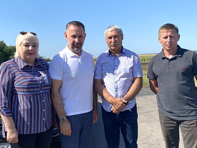 Олег Алексеев в рамках работы в регионе посетил Калининский район