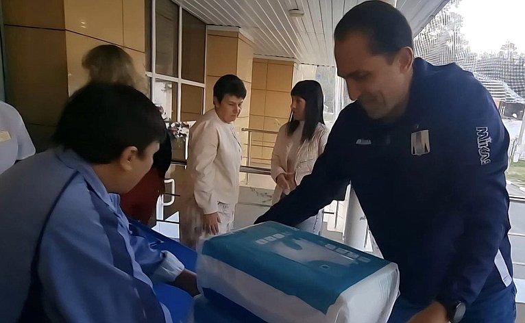 Андрей Хапочкин совершил очередную рабочую поездку в город Шебекино Белгородской области