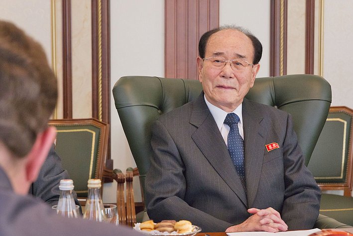 Переговоры с Председателем Президиума Верховного Народного Собрания КНДР Ким Ен Намом-10