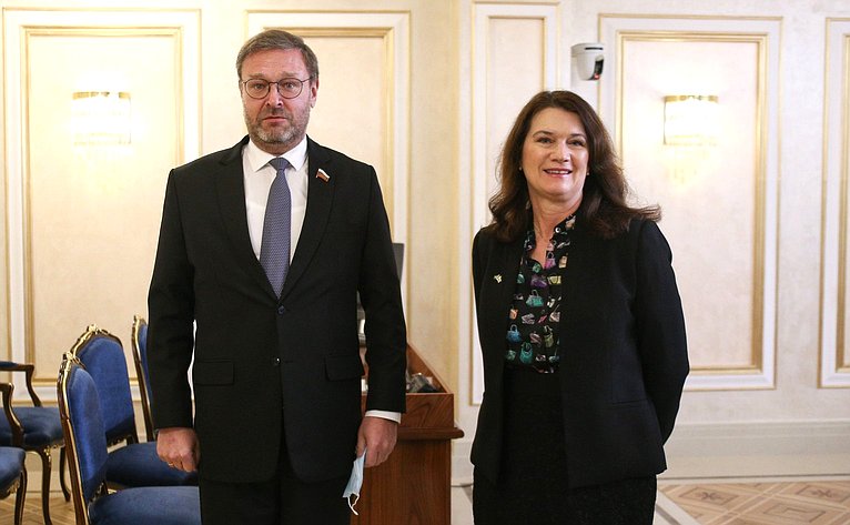 Встреча Константина Косачева с Министром иностранных дел Швеции, Действующим председателем ОБСЕ Анн Линде
