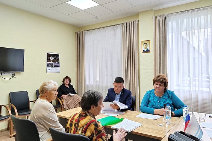 Татьяна Гигель в региональной общественной приемной провела прием граждан по личным вопросам