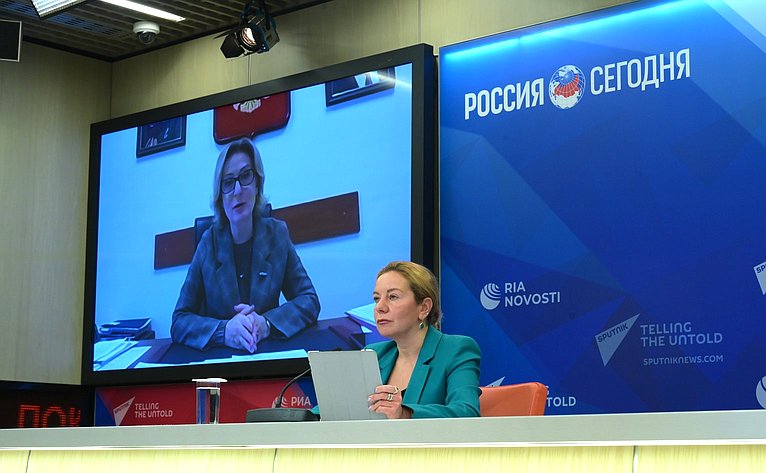 Инна Святенко приняла участие в пресс-конференции на тему «Занятость в период пандемии: законодательные инициативы»