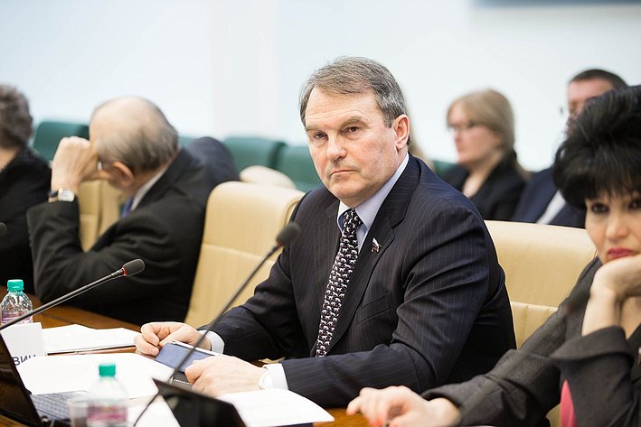 И. Морозов Заседание Комитета Совета Федерации по науке, образованию и культуре