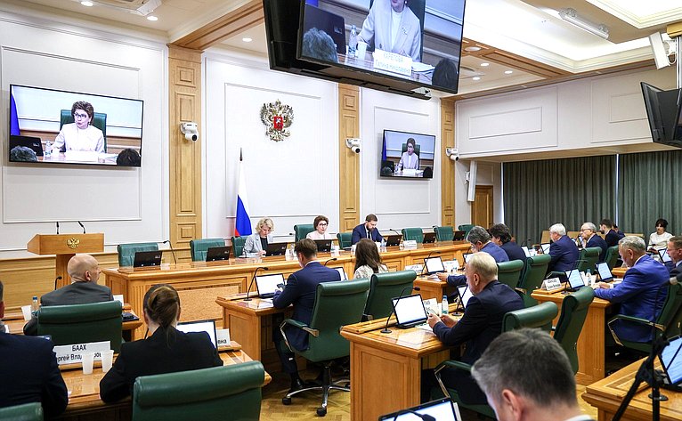 Заседание Комитета Совета Федерации по федеративному устройству, региональной политике, местному самоуправлению и делам Севера