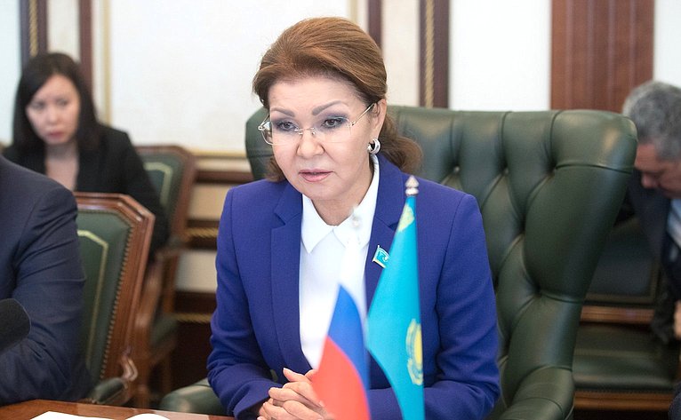 Председатель Комитета по международным отношениям, обороне и безопасности Сената Парламента Республики Казахстан Дарига Назарбаева