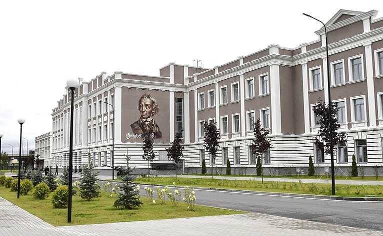 Сенатор Андрей Епишин принял участие в открытии нового комплекса Тверского суворовского военного училища