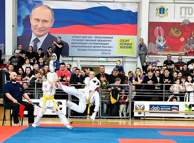 Сергей Рябухин принял участие в открытии Первенства и Чемпионата Приволжского федерального округа по киокусинкай