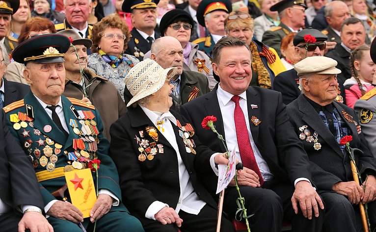 Сергей Рябухин принял участие в патриотической акции «Бессмертный полк»