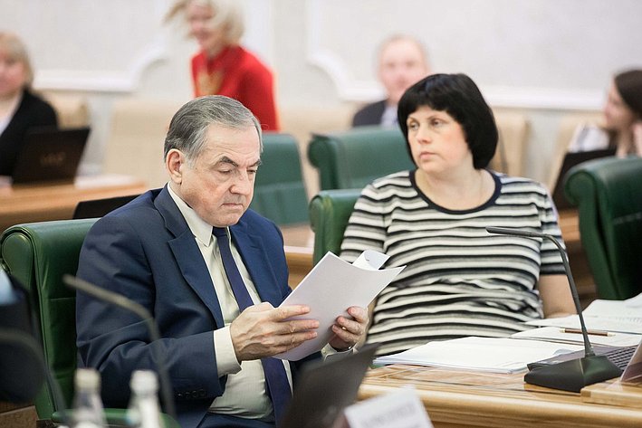 Ю. Бирюков Заседание Комитета Совета Федерации по конституционному законодательству и государственному строительству