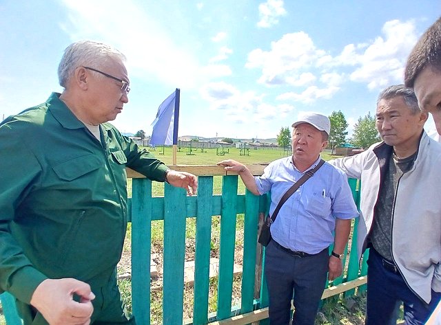 Баир Жамcуев посетил социально значимые объекты Агинского Бурятского округа
