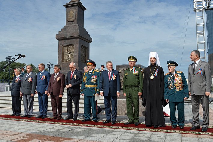 По случаю 70-летия окончания Второй мировой войны в  г. Хабаровске состоялся парад войск Хабаровского гарнизона