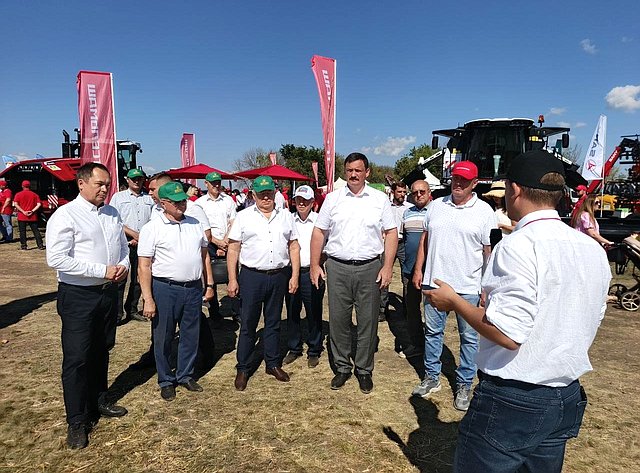 Николай Семисотов принял участие в XVI Всероссийской выставке «День поля «ВолгоградАГРО»