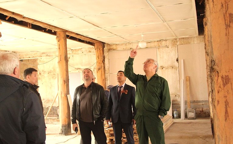 Баир Жамсуев в ходе региональной недели посетил объекты строительства и капитального ремонта в рамках национальных проектов, президентской «Единой субсидии» и государственных программ в Дульдургинском, Агинском и Могойтуйском районах