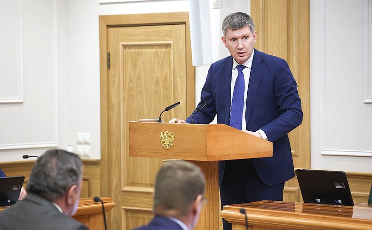 Встреча сенаторов Российской Федерации с Министром экономического развития РФ Максимом Решетниковым в формате «Открытого диалога»