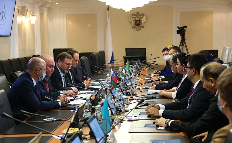 Встреча заместителя Председателя СФ Константина Косачева с международными наблюдателями