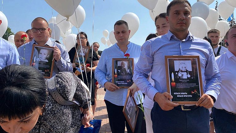 Айрат Гибатдинов принял участие в акции, посвященной памяти детей Донбасса, которые погибли в ходе военных действий киевского режима