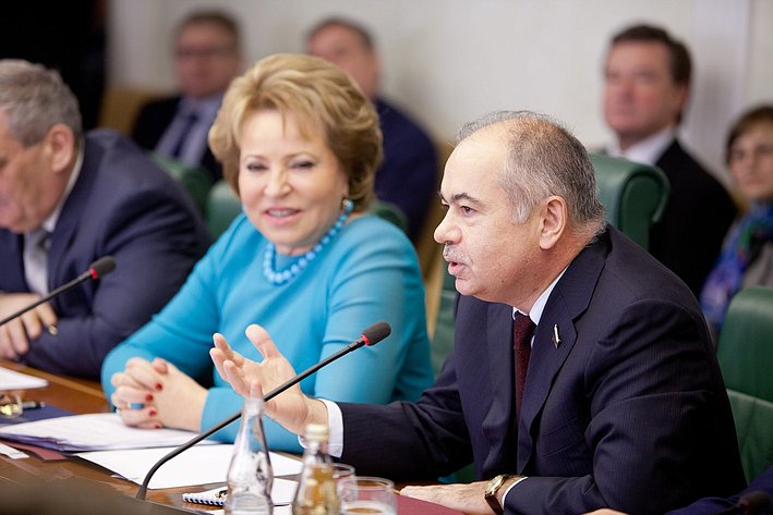 Встреча в Совете Федерации В. Матвиенко с делегацией Верховного Совета Автономной Республики Крым  4