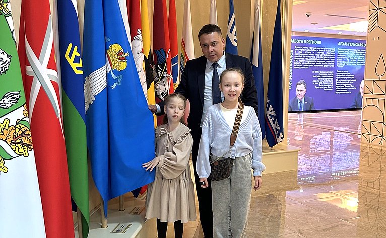 Айрат Гибатдинов встретил в Совете Федерации гостей из Ульяновска