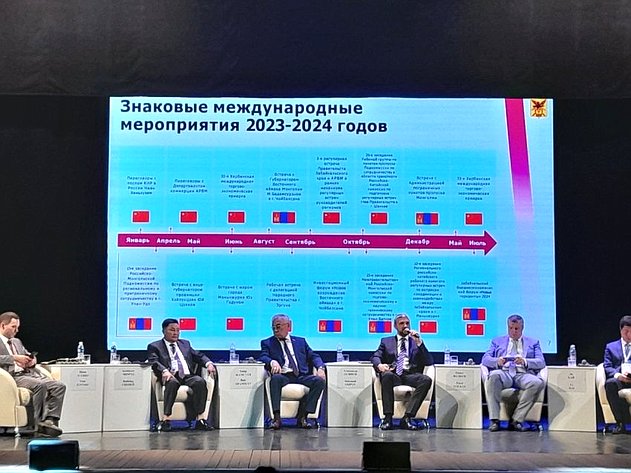 Баир Жамсуев принял участие в работе Забайкальского внешнеэкономического форума «Новые горизонты-2024»