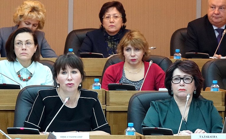 Л. Талабаева отчиталась перед депутатами Законодательного Собрания Приморского края о проделанной работе за год