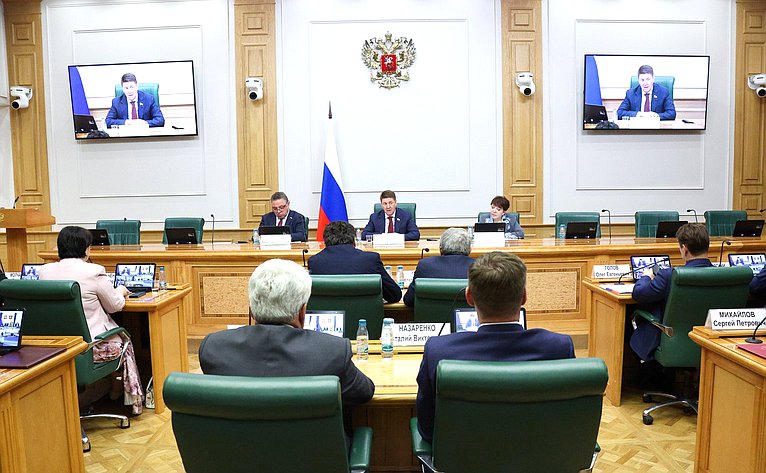 Заседание Совета по местному самоуправлению при Совете Федерации Федерального Собрания Российской Федерации «Устойчивое развитие территорий муниципальных образований»