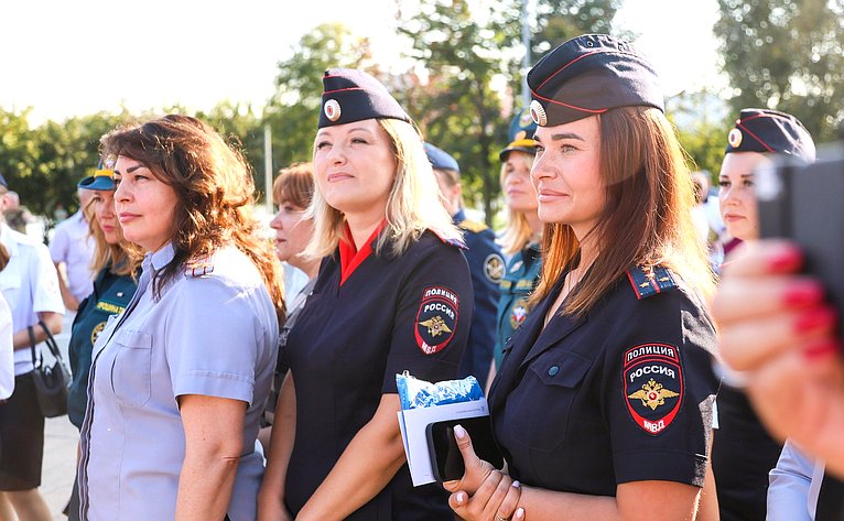 Открытие в Москве фотовыставки, подготовленной Ассоциацией «Женщины в погонах»