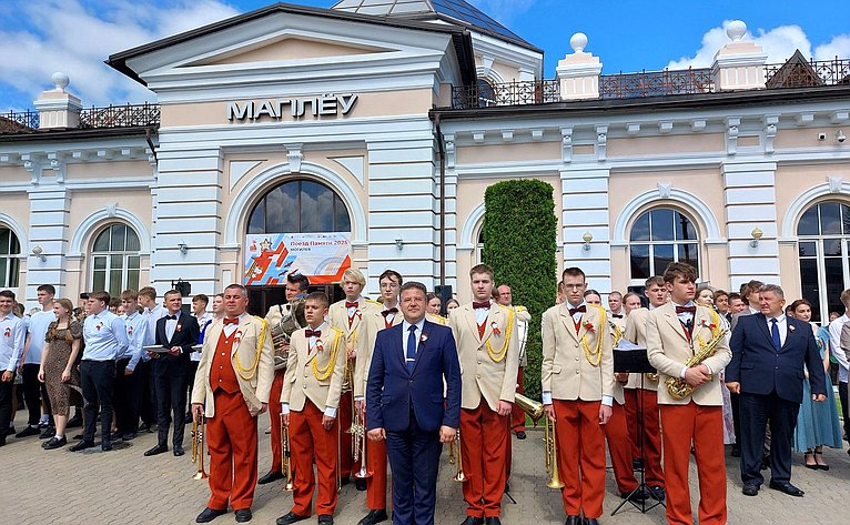 Участники проекта «Поезд Памяти» посетили Могилевскую область