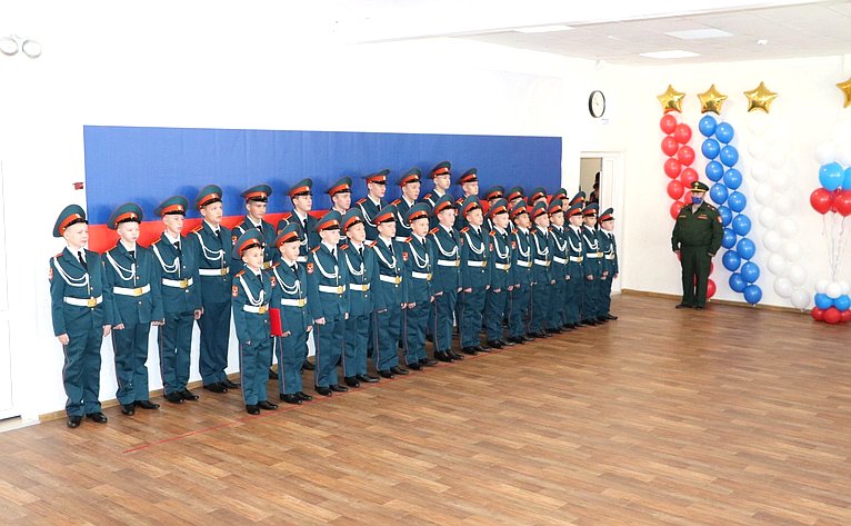 Принятие присяги кадетами Образовательного центра «Корабелы Прионежья»
