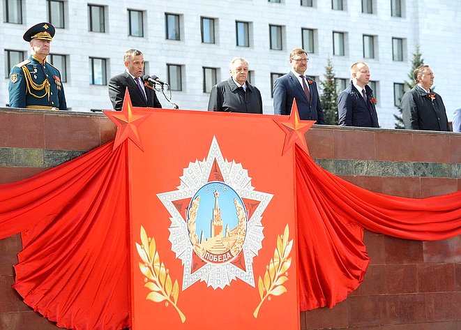 Константин Косачев принял участие в мероприятиях, посвященных празднованию 73-й годовщины Победы в Великой Отечественной войне