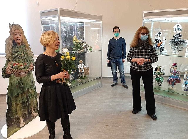 Сергей Березкин принял участие в открытии кукольной экспозиции «Сказки для больших и маленьких»