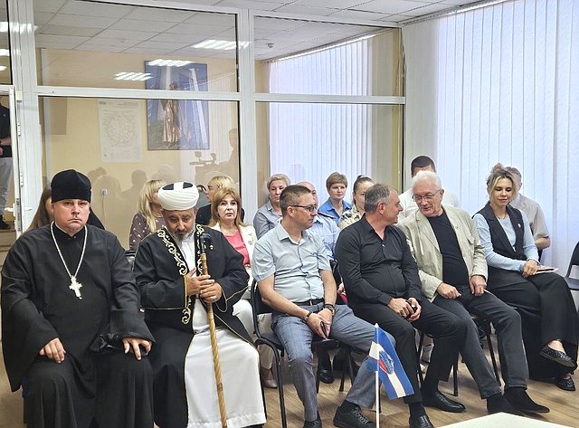Ольга Бас приняла участие в пленарном заседании Общественной палаты ЛНР