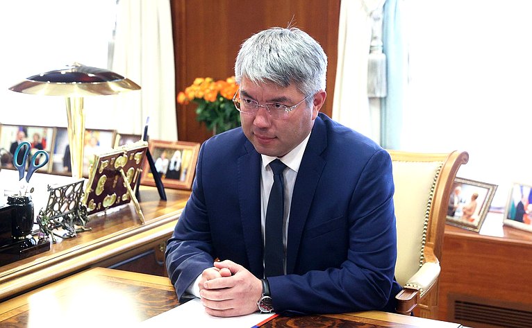 Глава Республики Бурятия Алексей Цыденов