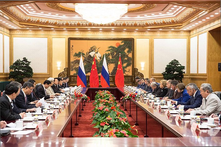 Визит делегации Совета Федерации в Китай-18