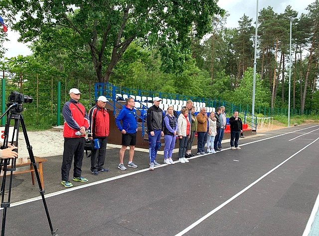 Ирина Кожанова приняла участие в торжественном открытии XIX городской Спартакиады среди детских оздоровительных лагерей