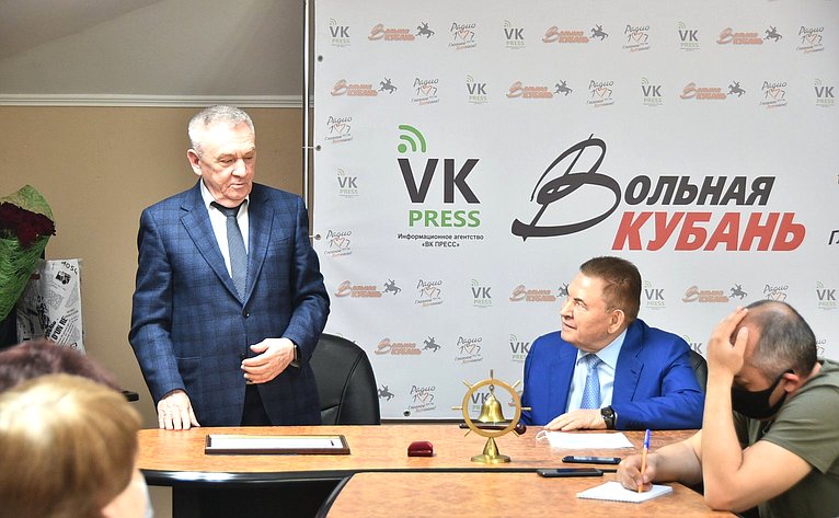 Владимир Бекетов встретился с журналистами в редакции медиахолдинга «Вольная Кубань»