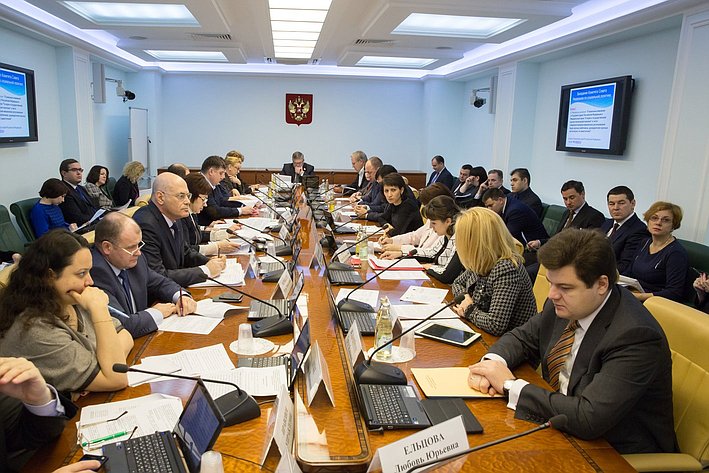 Заседание Комитета Совета Федерации по социальной политике