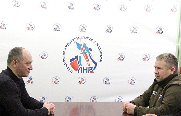 Денис Гусев в рамках гуманитарной миссии побывал в Луганской Народной Республике