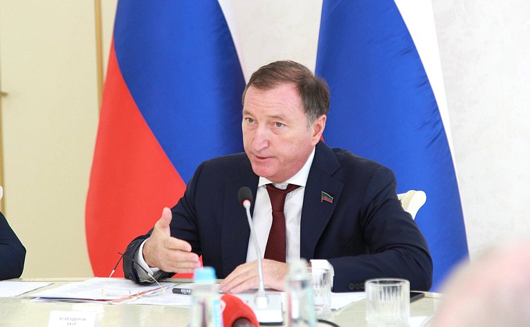 Александр Высокинский выступил на заседании круглого стола «Организационно-правовые условия обеспечения жизнедеятельности и развития горных территорий»