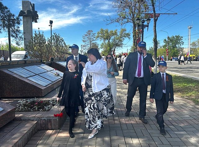 Елена Афанасьева приняла участие в мероприятиях, посвященных 80-летию Великой Победы