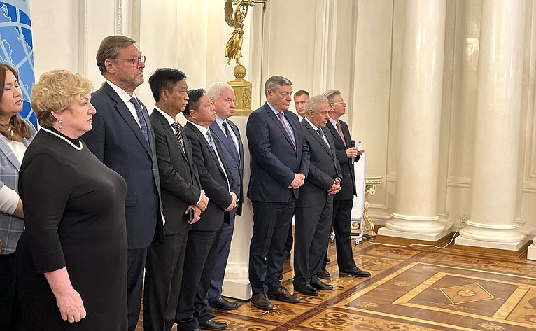 Константин Косачев принял участие в торжественной церемонии открытия Национального центра народной дипломатии Шанхайской организации сотрудничества